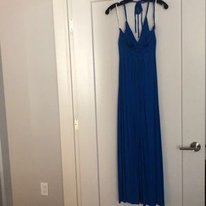 Sky royal blue maxi